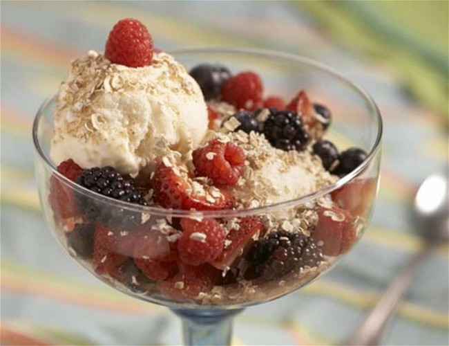 Image of Dessert Parfait with Toasted Oat Topping