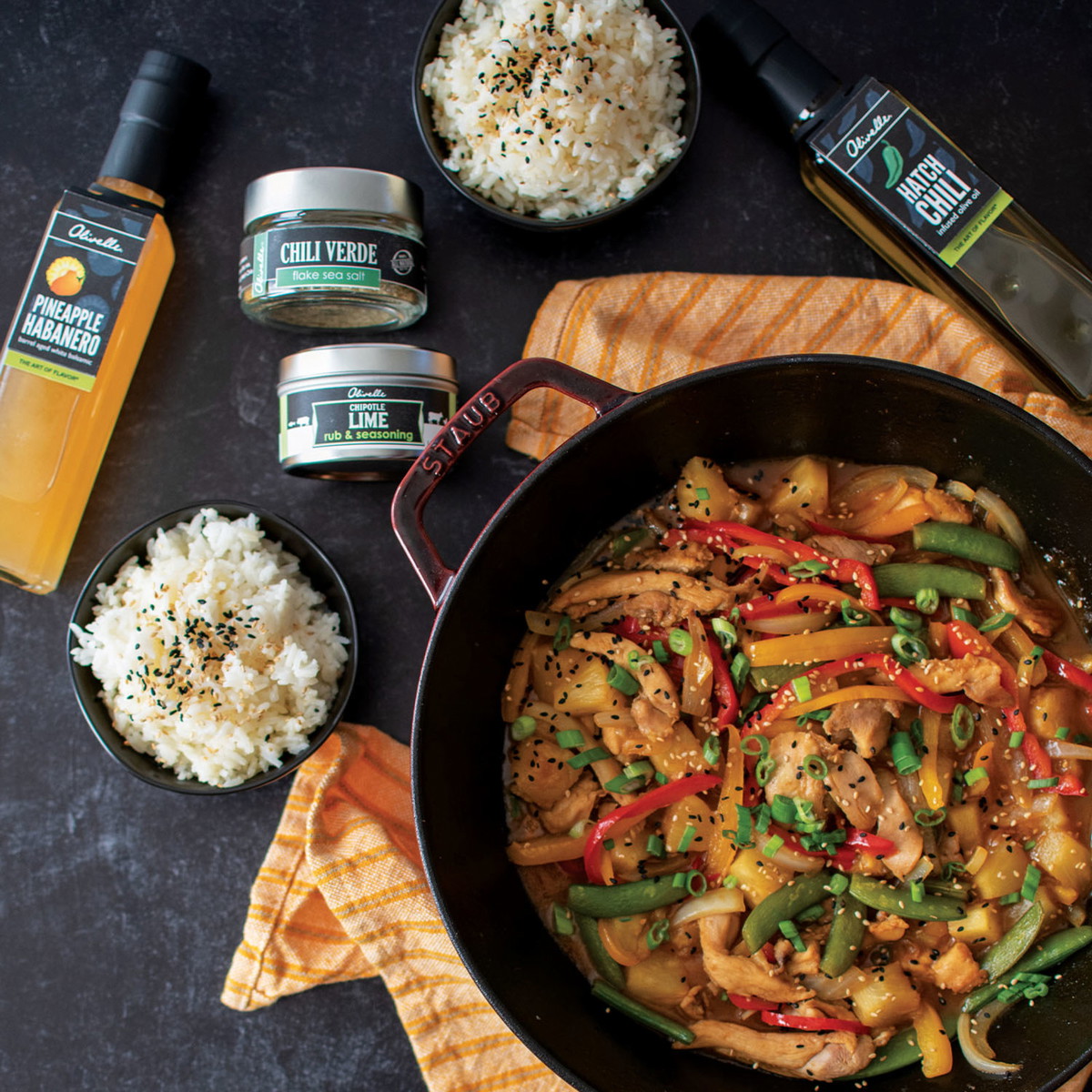 Sweet & Spicy Chicken Stir Fry