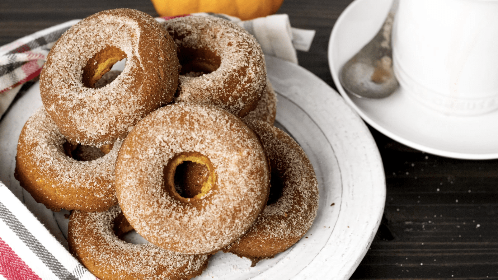 Image of Pumpkin Spice Keto Donuts