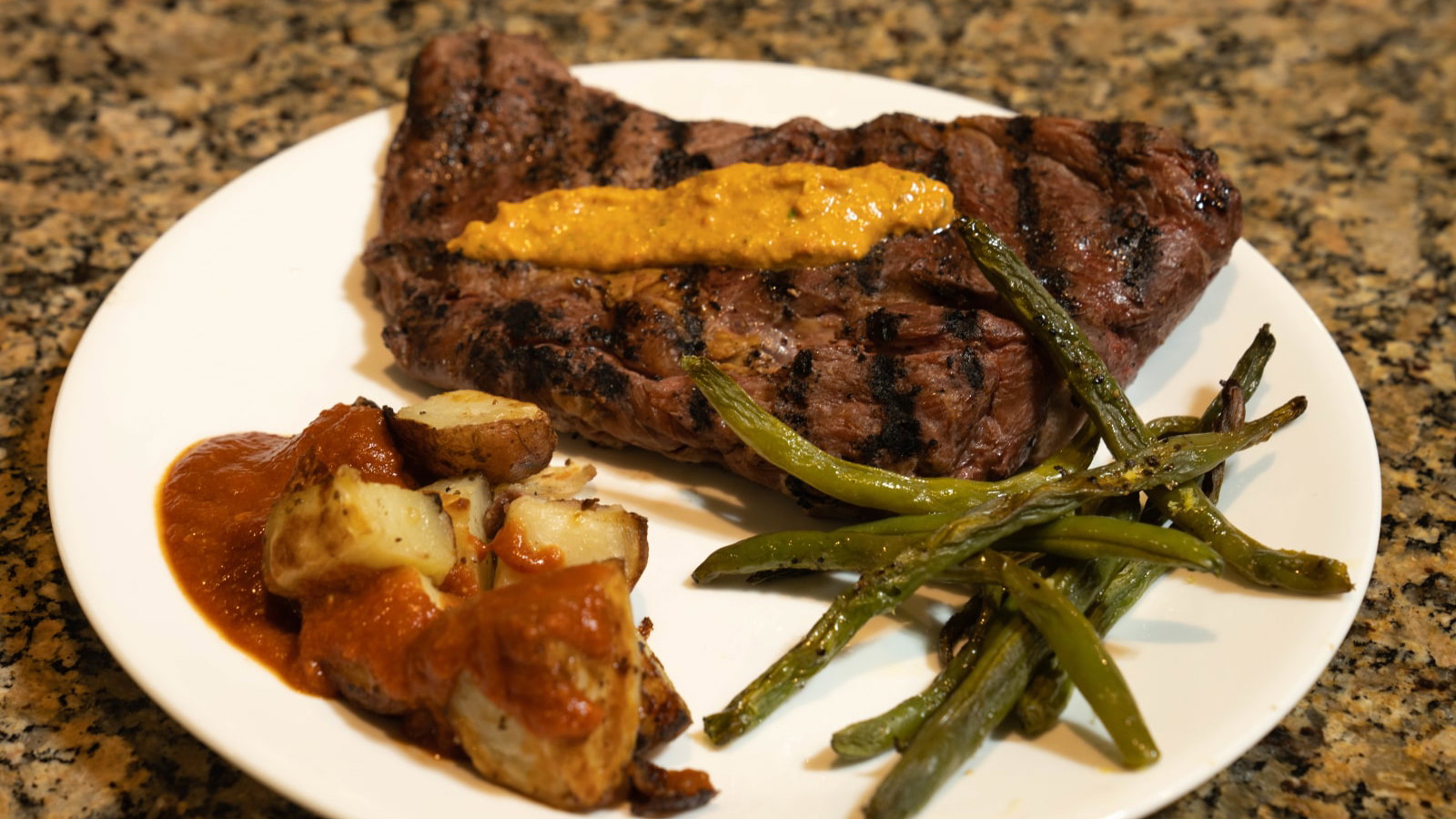 Image of Grilled Ribeye with Romesco