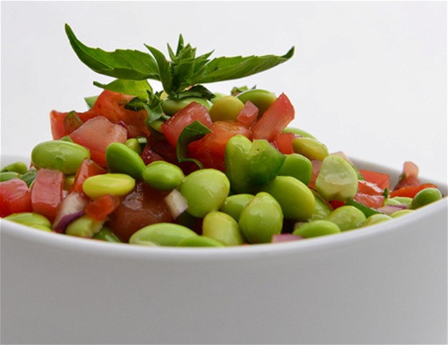 Image of Edamame (Soybeans) Salsa