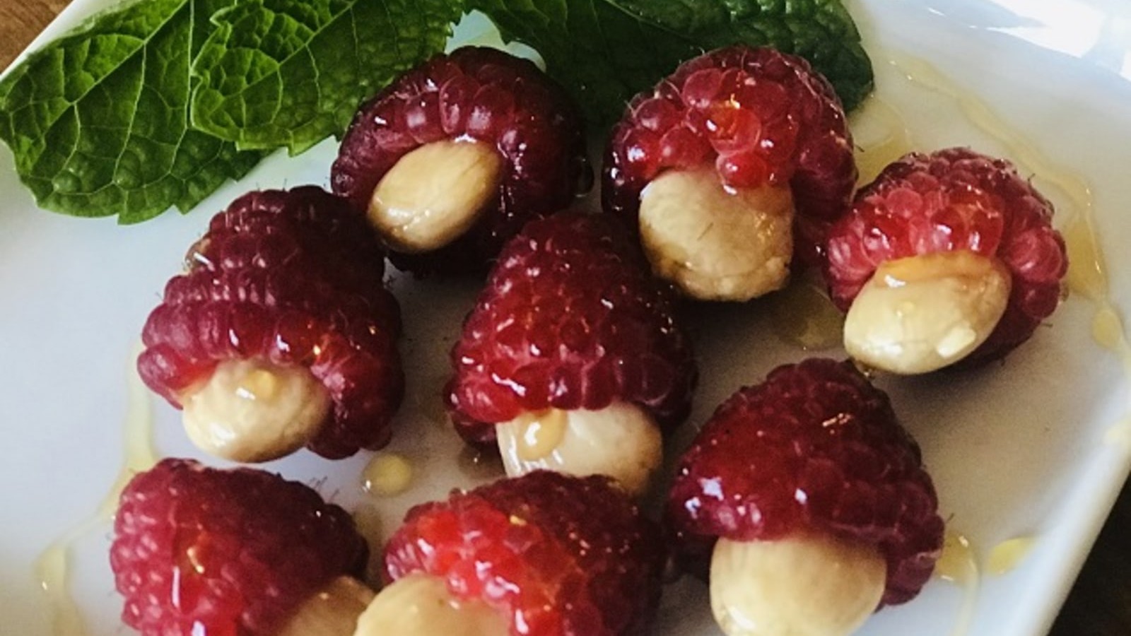 Image of Raspberry with Marcona Almonds