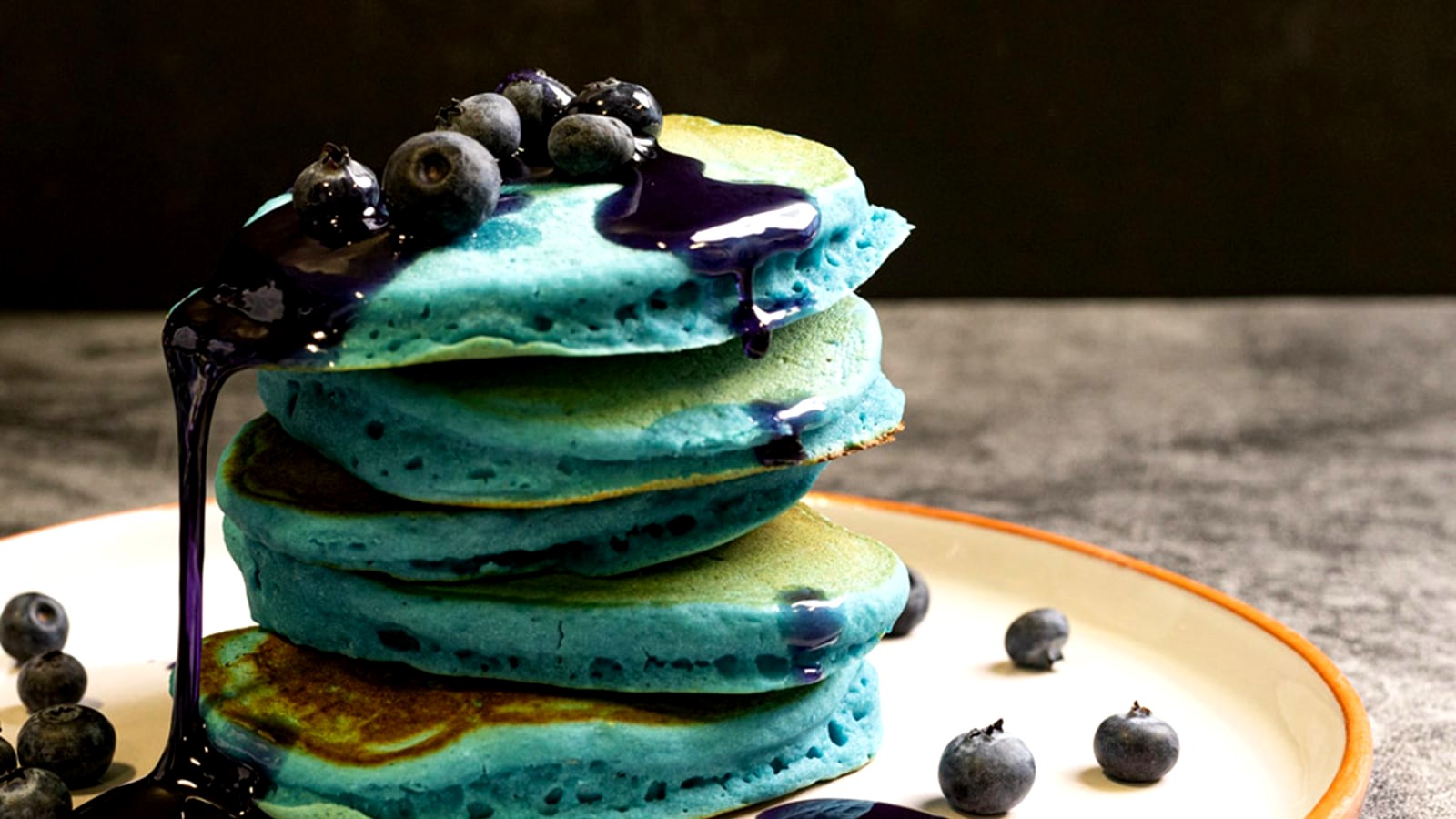 Image of Blue Pancakes