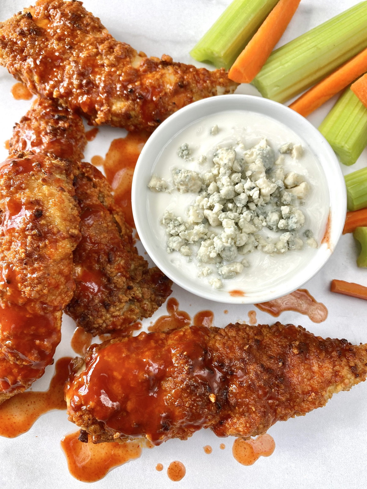 Low-Carb Buffalo Chicken Tenders