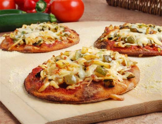 Image of Grilled Vegetable Pizza