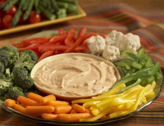 Image of Fresh Crudites with Chipotle Dip