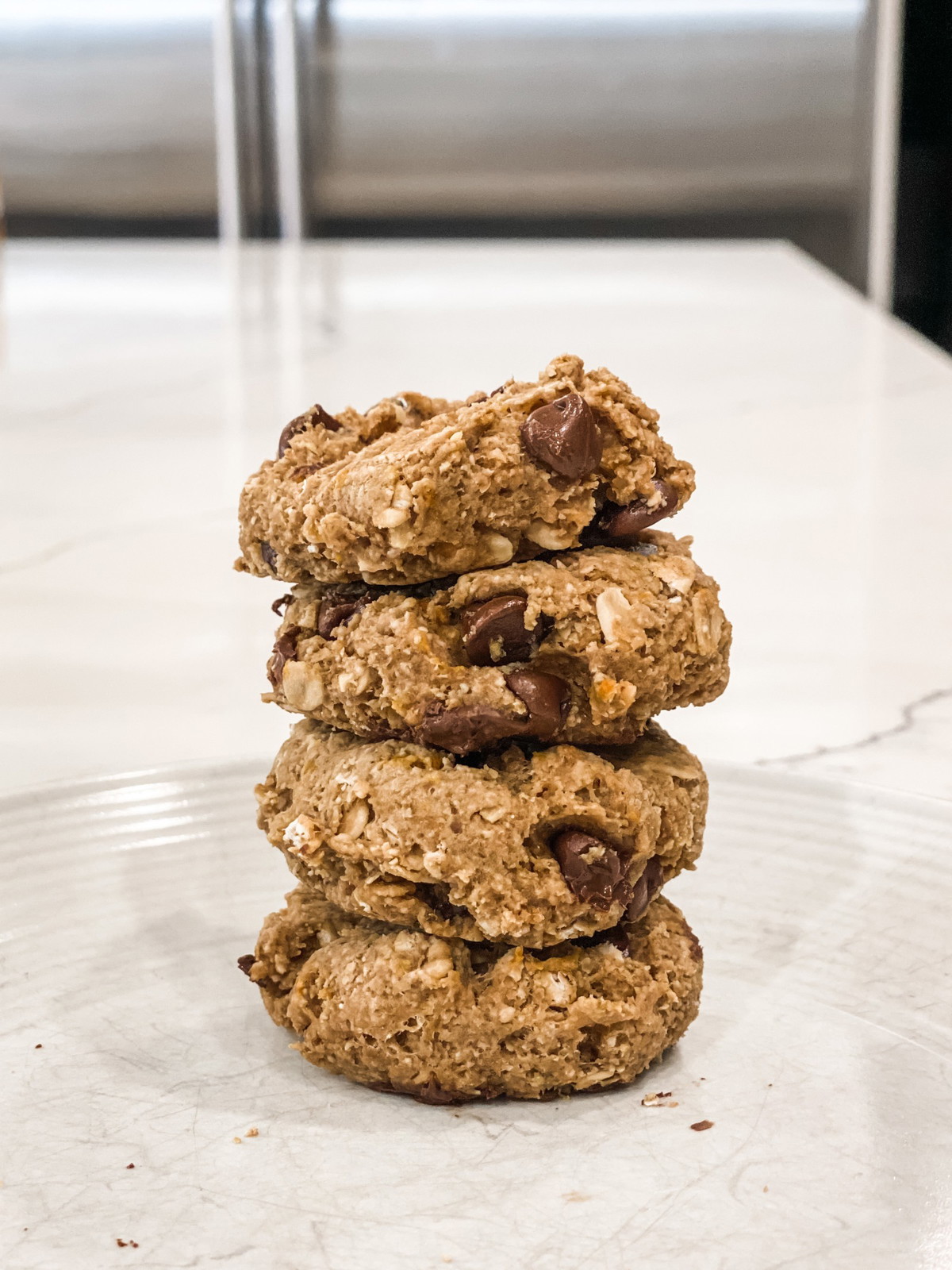 Chocolate Chip Plant Protein Cookies