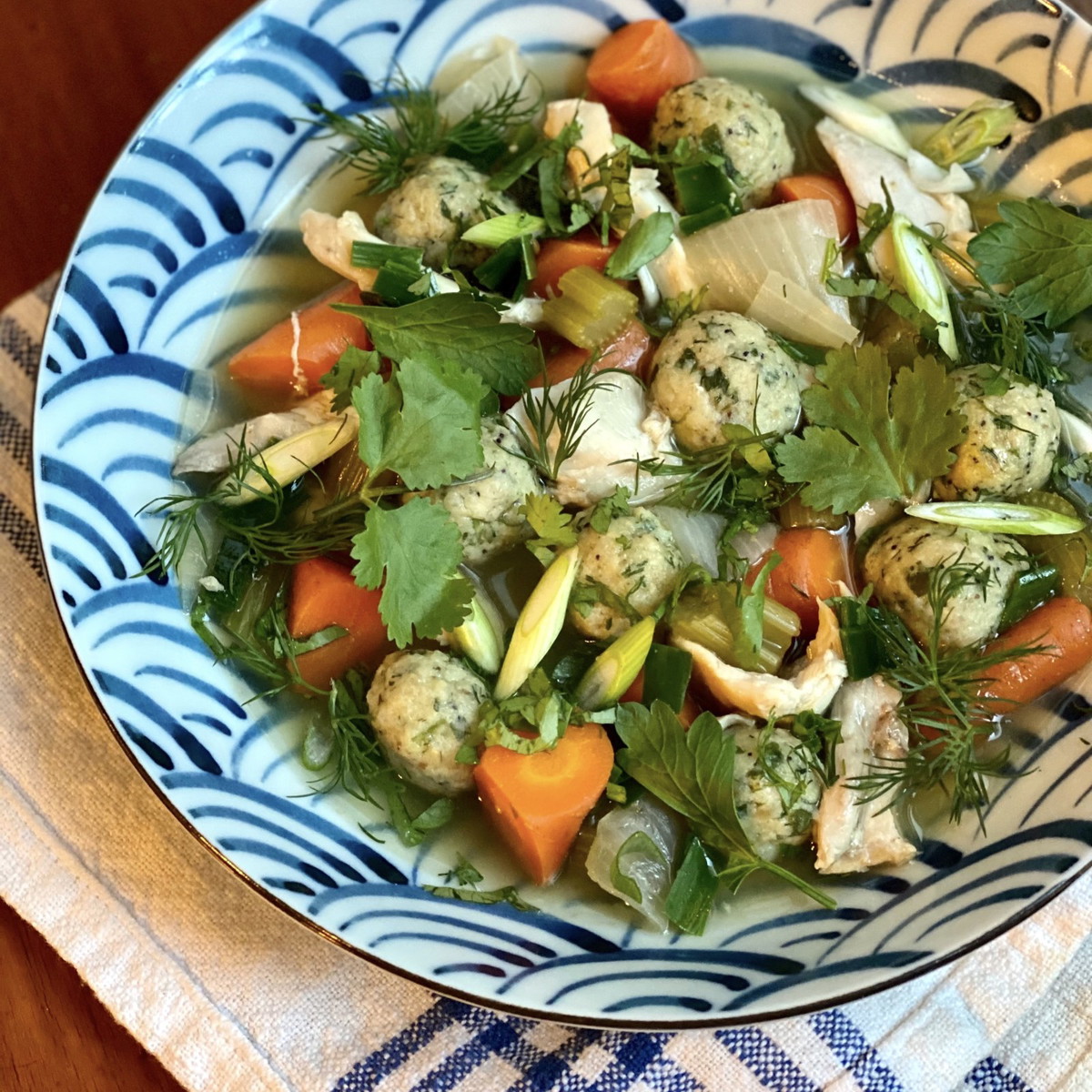 Passover Chicken & Dumplings