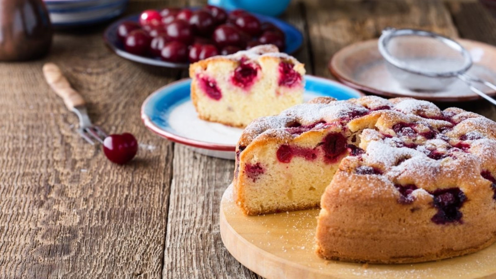 Image of Cherry Almond Cake