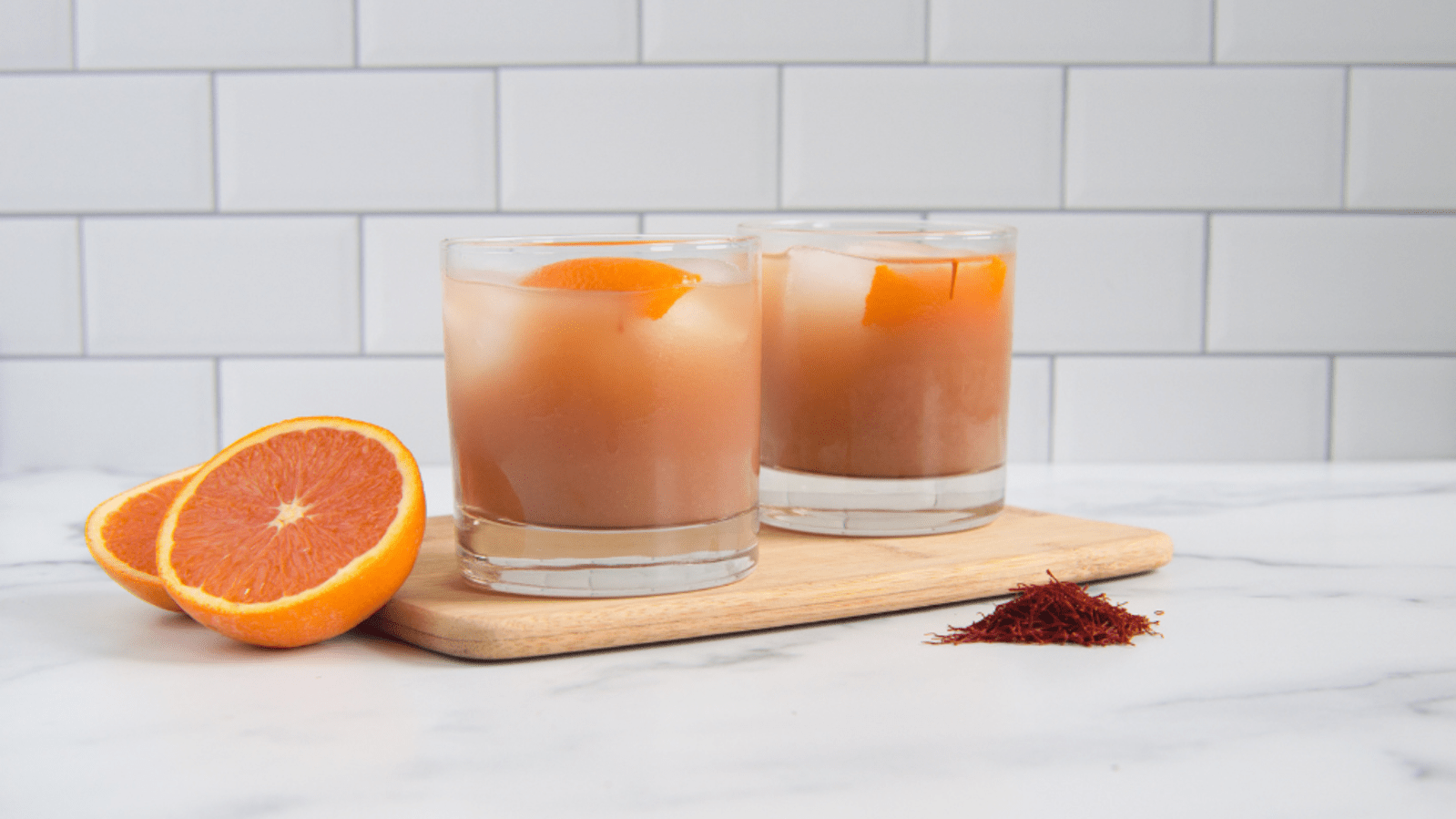 Image of Saffron Rum Brunch Punch