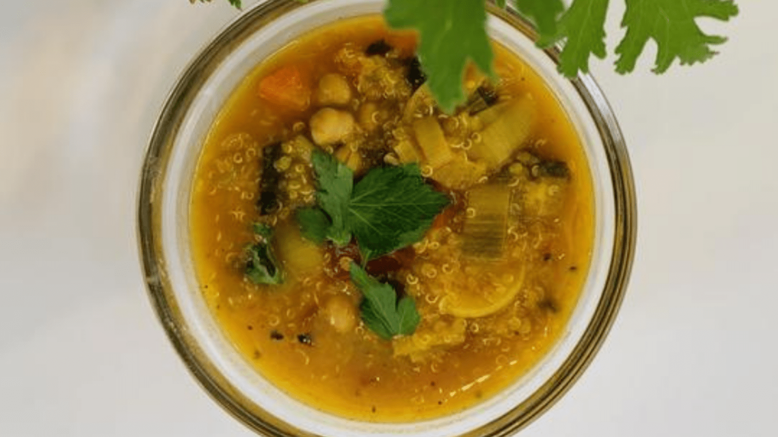 Image of Hearty Saffron Vegetable Soup