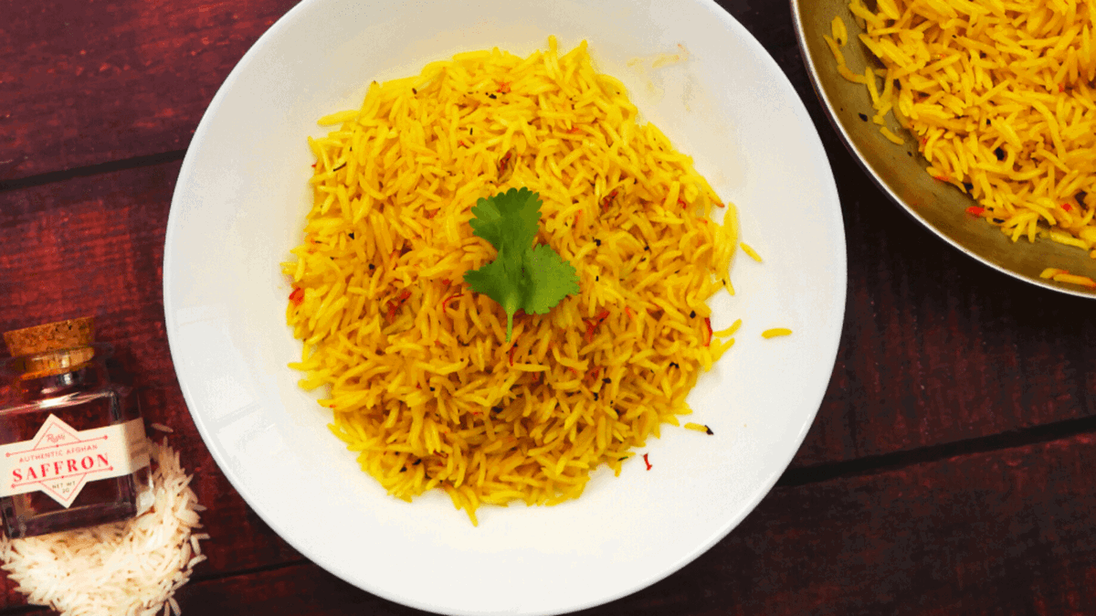 Easy Saffron Rice