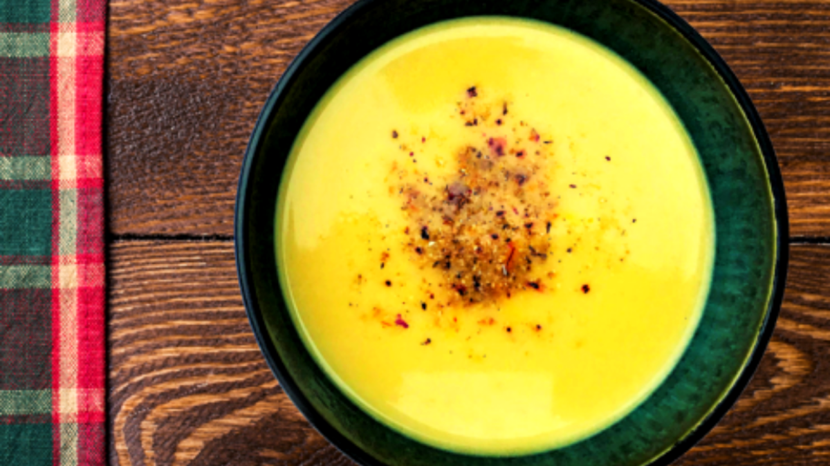 Roasted Pear and Delicata Squash Soup