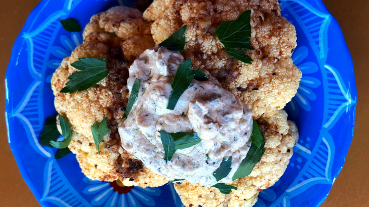 Roasted Cauliflower with Berbere