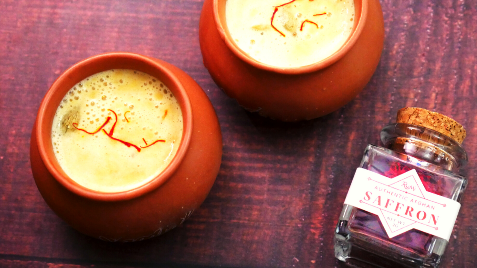 Image of Saffron Almond Milk (Kesar Badam Doodh)