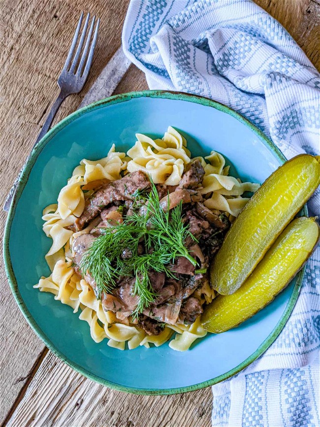 Image of Slow-Cooker Beef Stroganoff