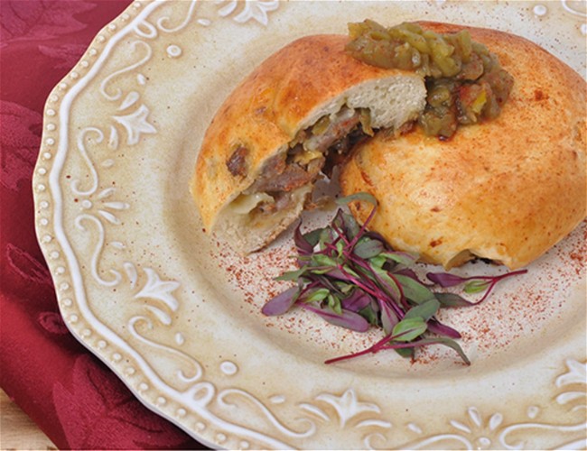 Image of Sausage, Mushroom and Hatch Chile Kolaches