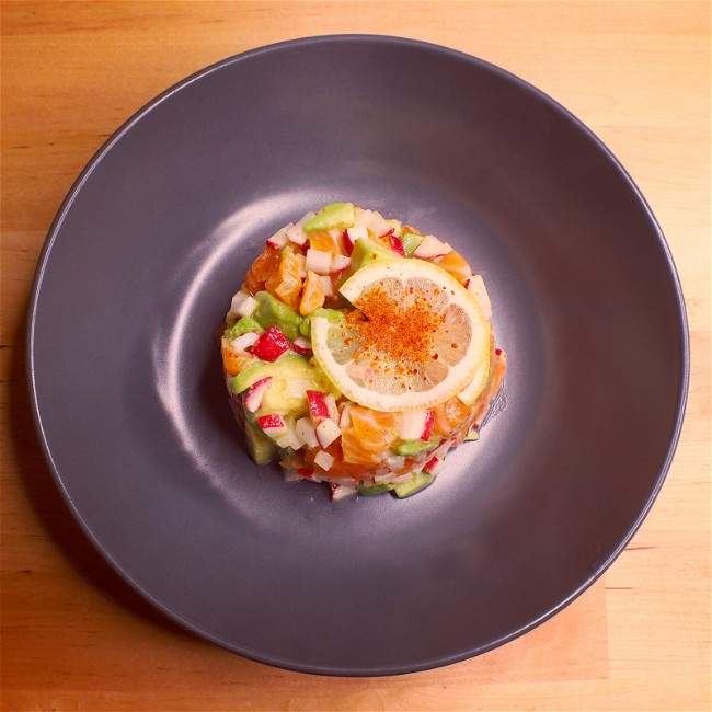 Image of Espelette Salmon Tartare