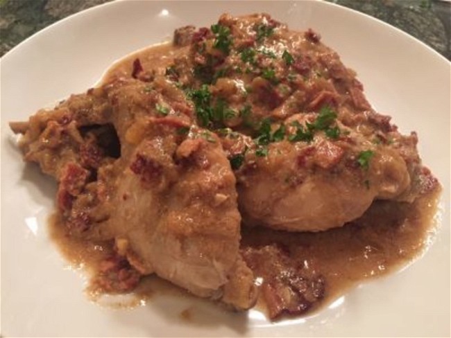 Image of Tomato Bacon Braised Chicken