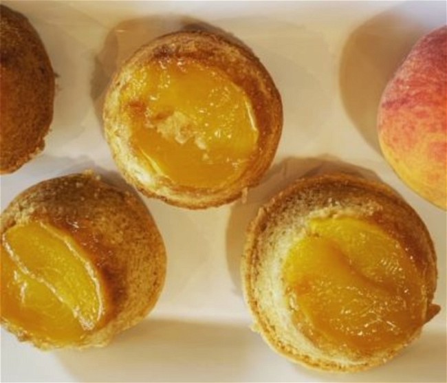 Image of Peach Upside Down Mini Cakes