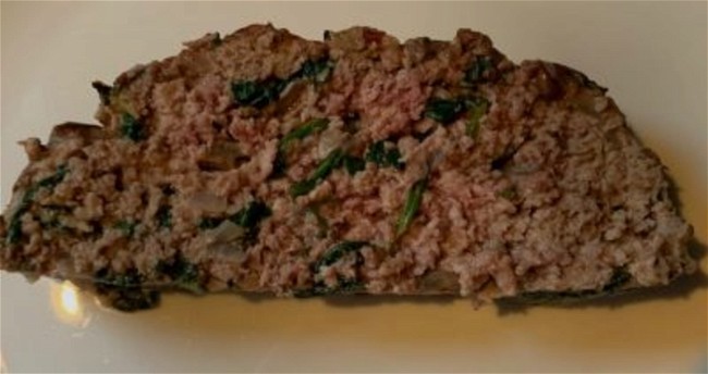 Image of Delicious Spinach Meatloaf