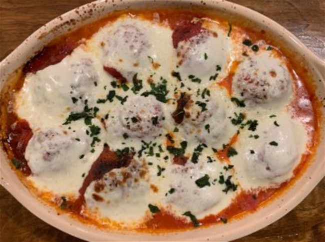 Image of Eggplant Meatball Casserole