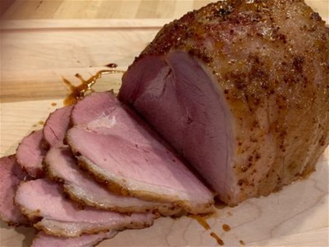 Image of The Best Bourbon Apricot Glazed Ham