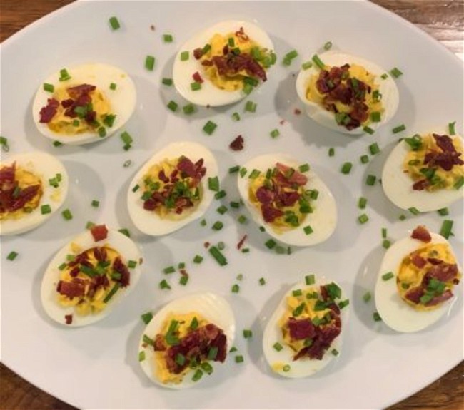 Image of Bacon Deviled Eggs