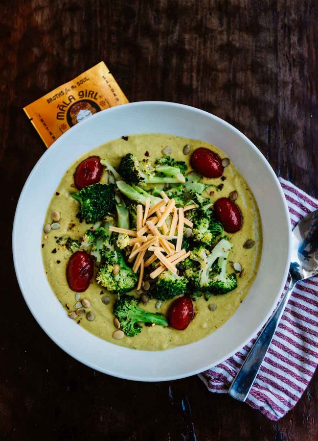 Cosmic Broccoli Cheese | Vegan Recipes | Māla Girl Broths