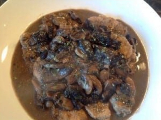 Image of Pork Scaloppini with Mushrooms