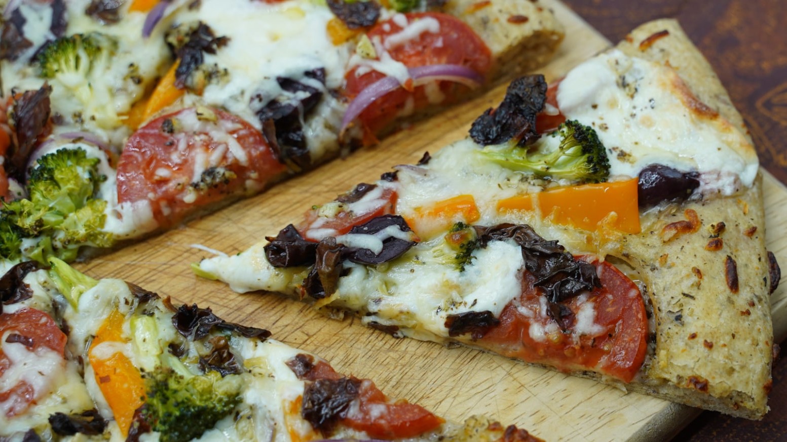 Image of Sea Veggie Pizza Recipe