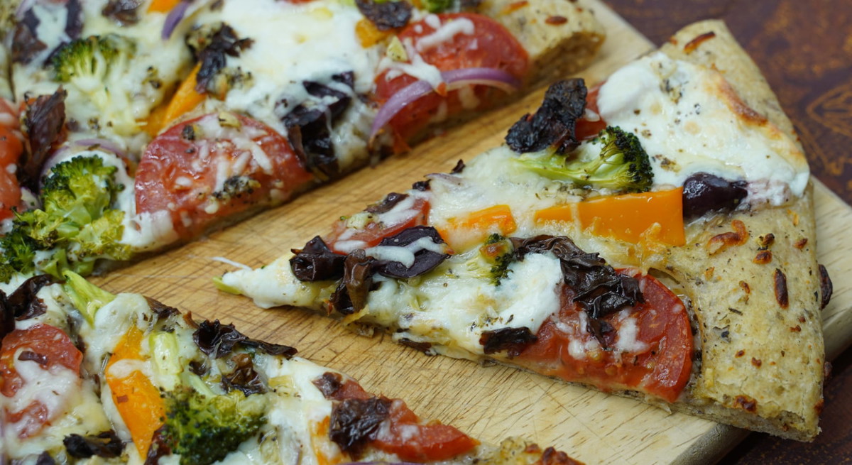 Sea Veggie Pizza Recipe