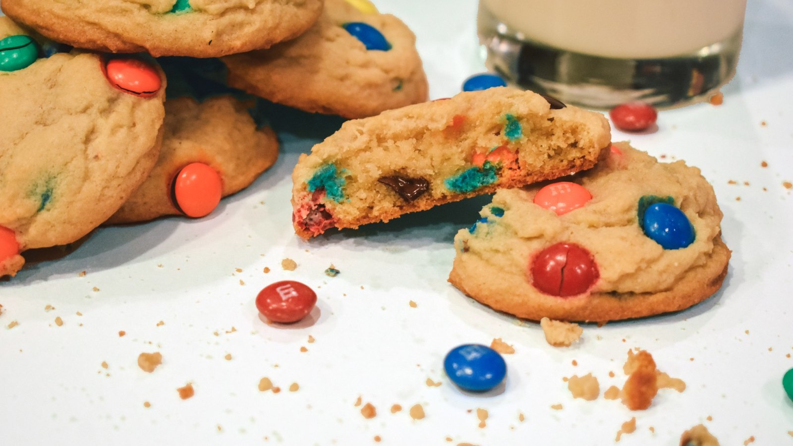Image of M&M Cookie Recipe: Freezer Version