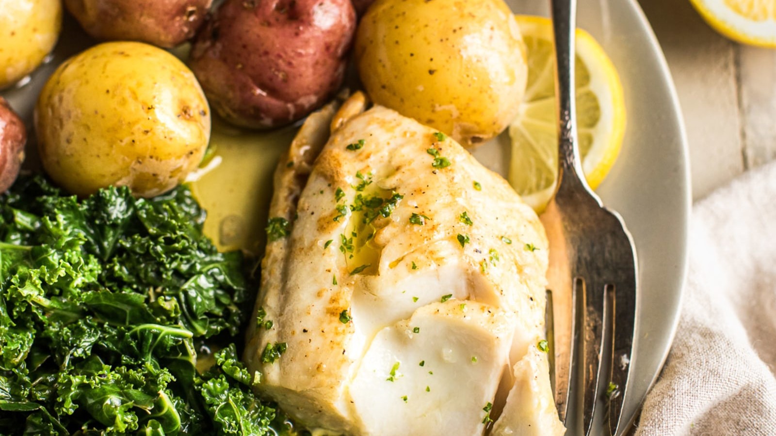 Image of Alaska Sablefish Poached in Brown Butter