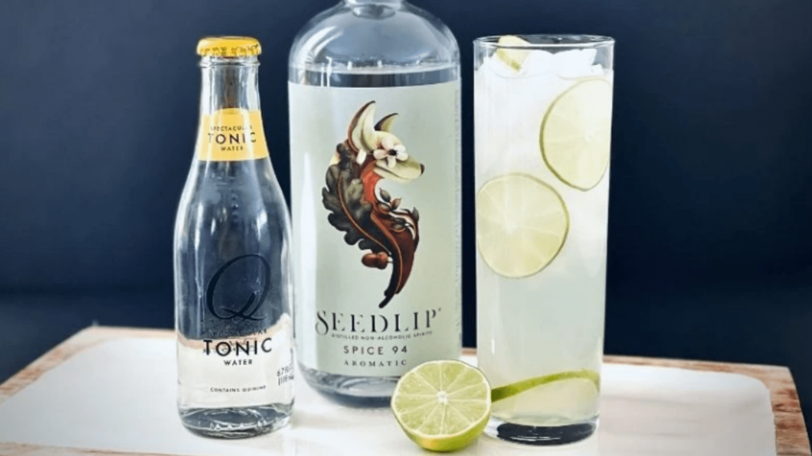 Image of Non-Alcoholic Gimlet Recipe with Seedlip Spice 94