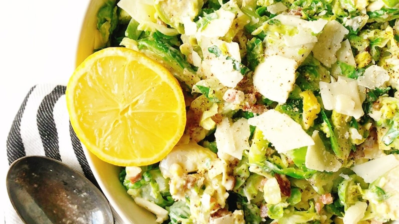 Image of Caesar Brussels Sprouts Salad