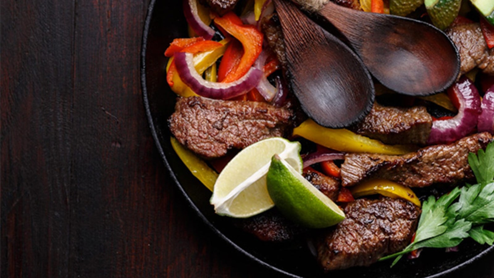 Image of Cast Iron Steak Fajitas