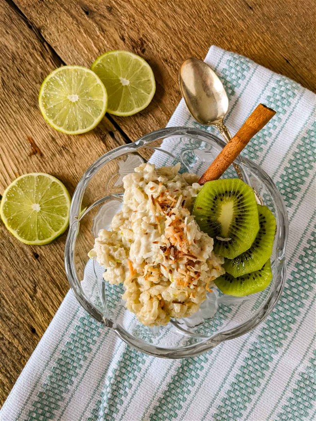 Image of Coconut Rice Pudding with Warm Spices