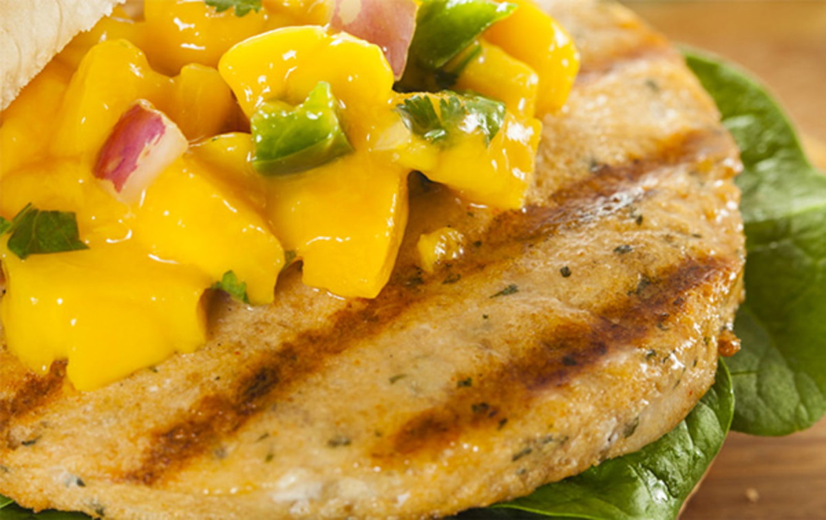 Mango Chipotle Mahi Mahi Sandwich