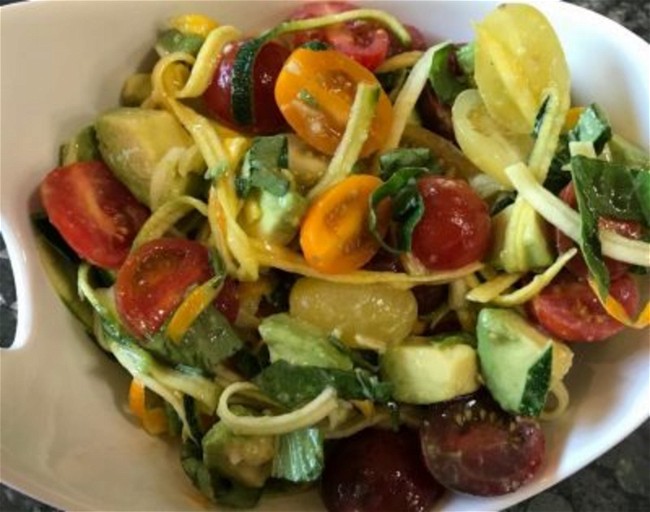 Image of Tiny Tomato Salad with Champagne Vinaigrette