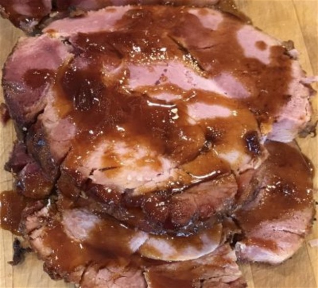 Image of Honey-Bourbon Glazed Ham