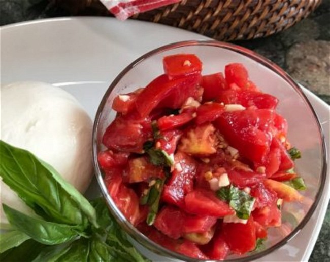 Image of Bruschetta with Tomato & Basil a la Marina