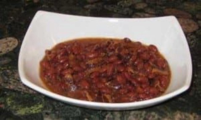 Image of Honey-Glazed Baked Beans