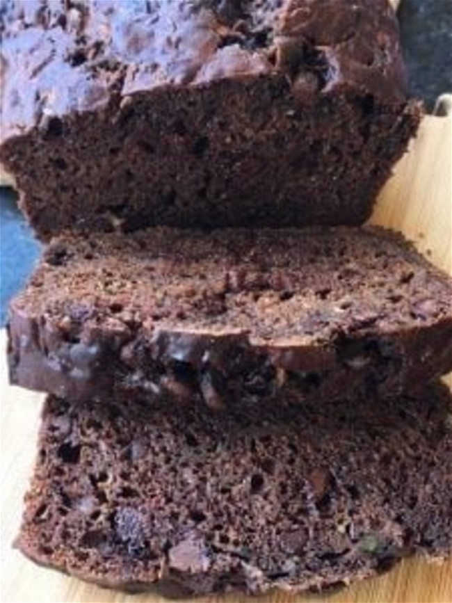 Image of Double Chocolate Zucchini Bread