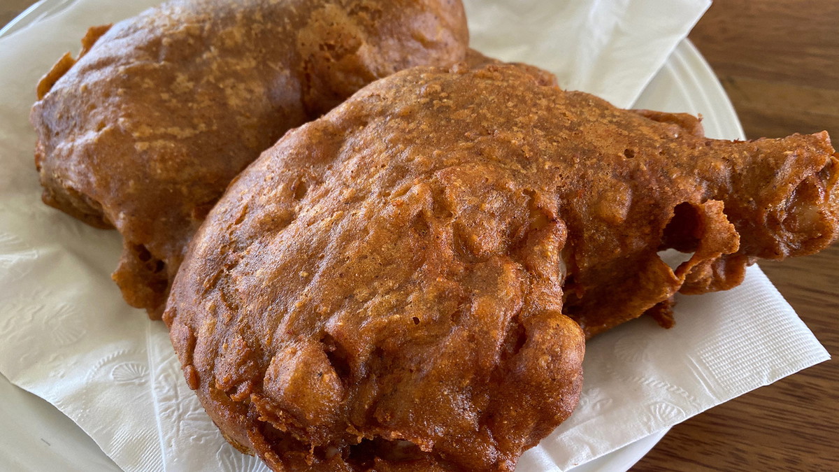 Crispy ʻUlu Flour Fried Chicken