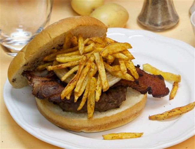 Image of Triple Smoke 50/50 Burger