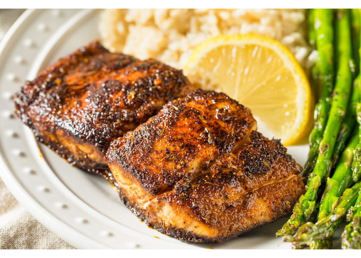 Citrus Cajun Mahi Mahi