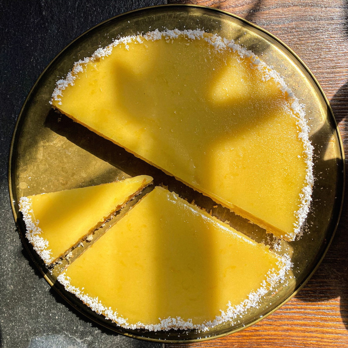 Cardamom Macaroon Lemon Wedges