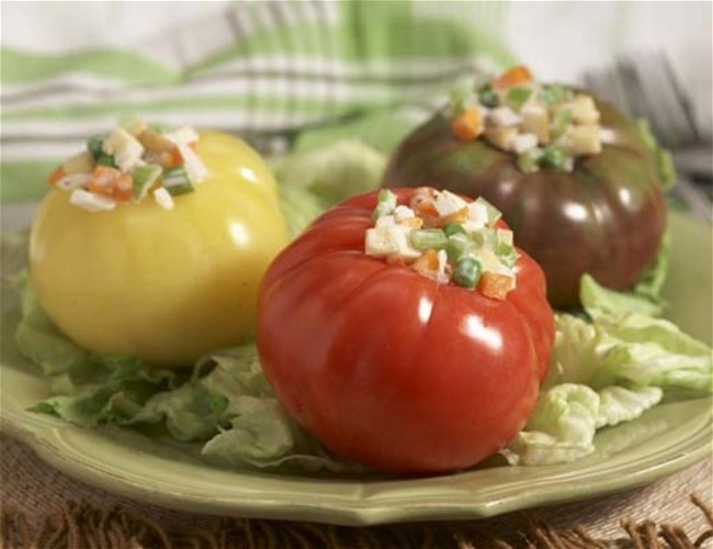 Image of Tomatoes Stuffed with Vegetables