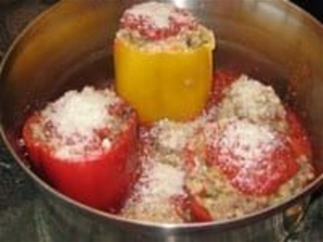 Image of Stuffed Peppers with Italian Sausage